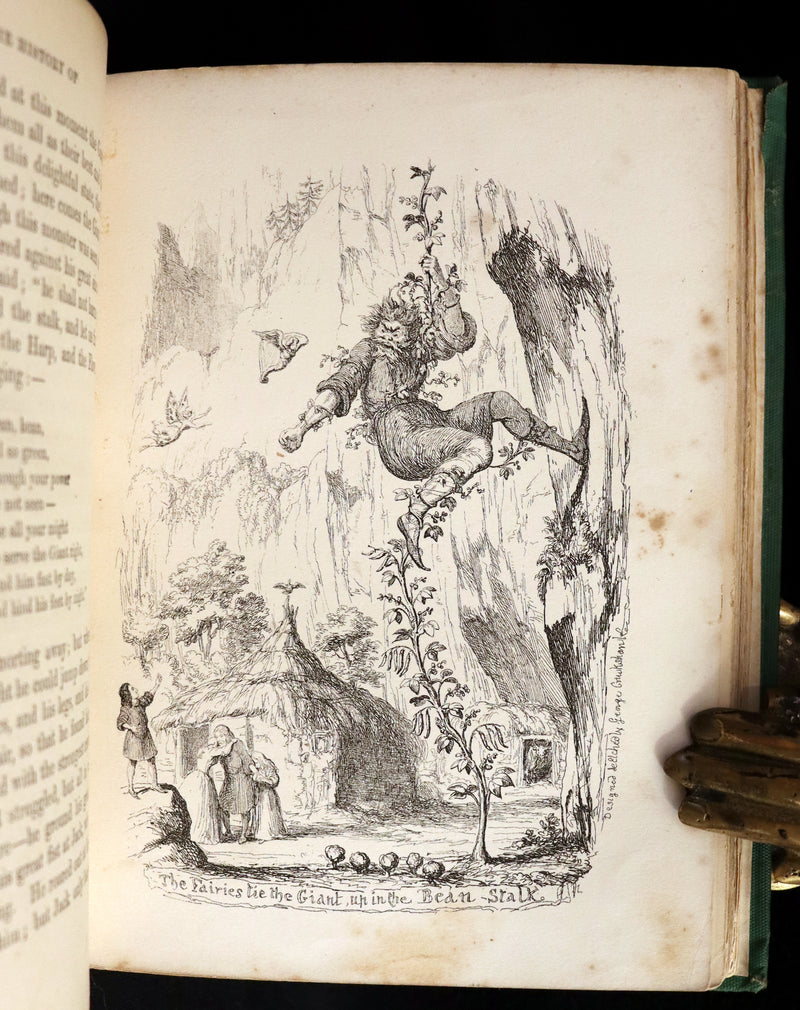 1865 Rare First Edition - GEORGE CRUIKSHANK'S FAIRY LIBRARY. Illustrated.