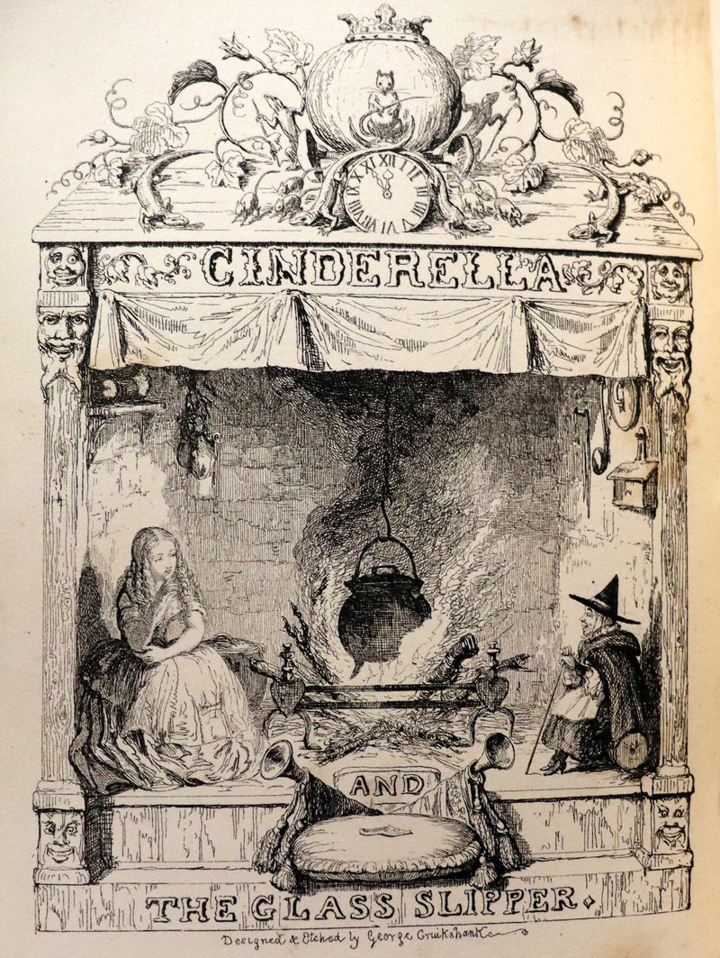 1865 Rare First Edition - GEORGE CRUIKSHANK'S FAIRY LIBRARY. Illustrated.