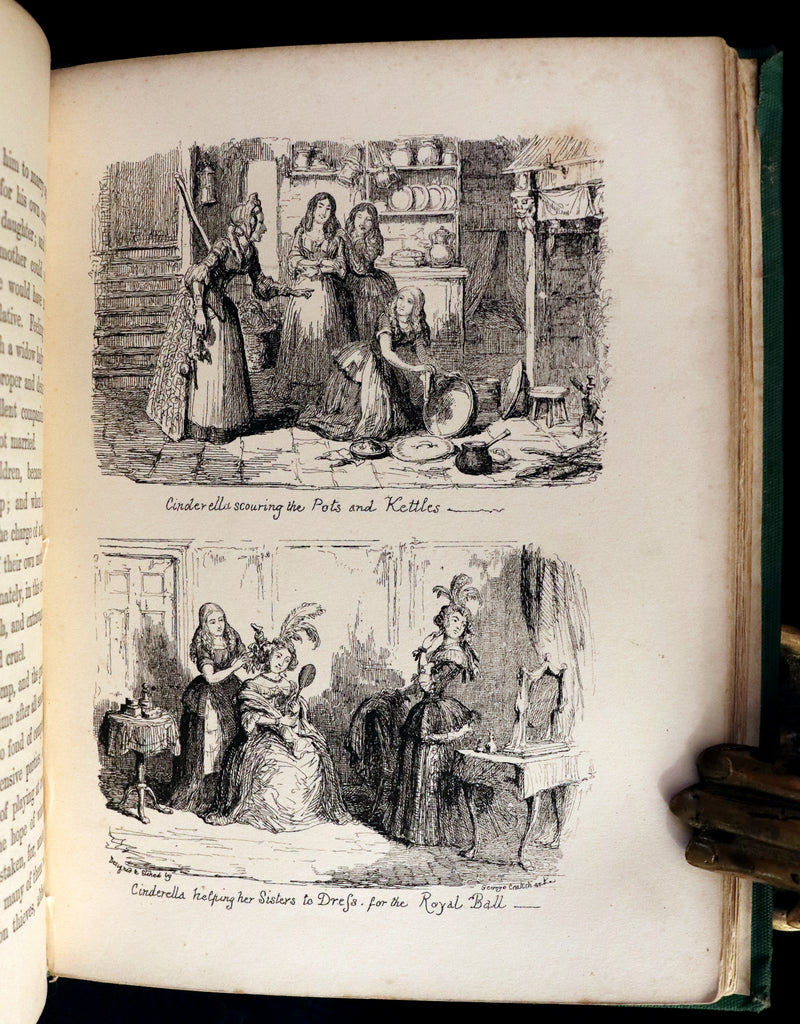 1865 Rare First Edition - GEORGE CRUIKSHANK'S FAIRY LIBRARY. Illustrated.