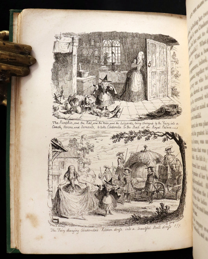 1865 Rare First Edition - GEORGE CRUIKSHANK'S FAIRY LIBRARY. Illustrated.
