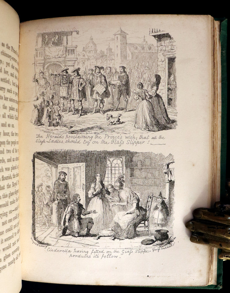1865 Rare First Edition - GEORGE CRUIKSHANK'S FAIRY LIBRARY. Illustrated.