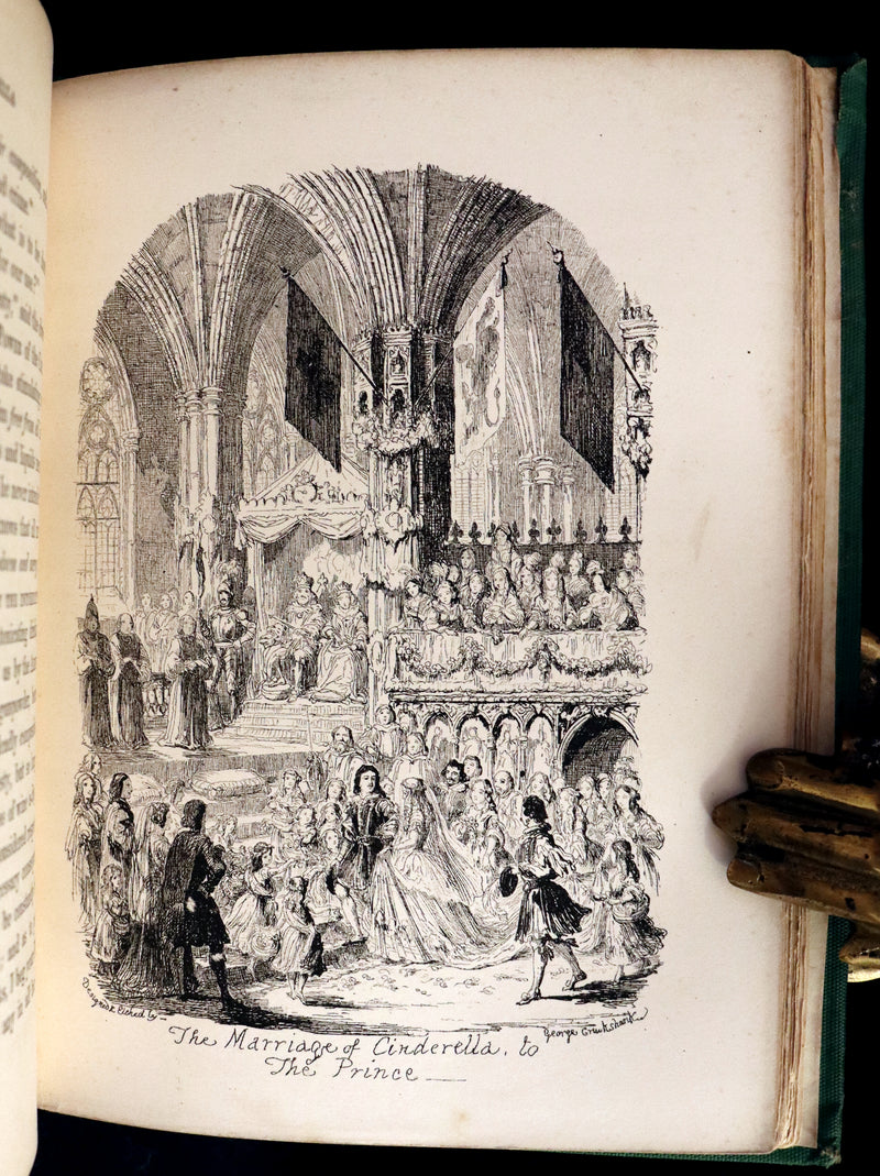 1865 Rare First Edition - GEORGE CRUIKSHANK'S FAIRY LIBRARY. Illustrated.