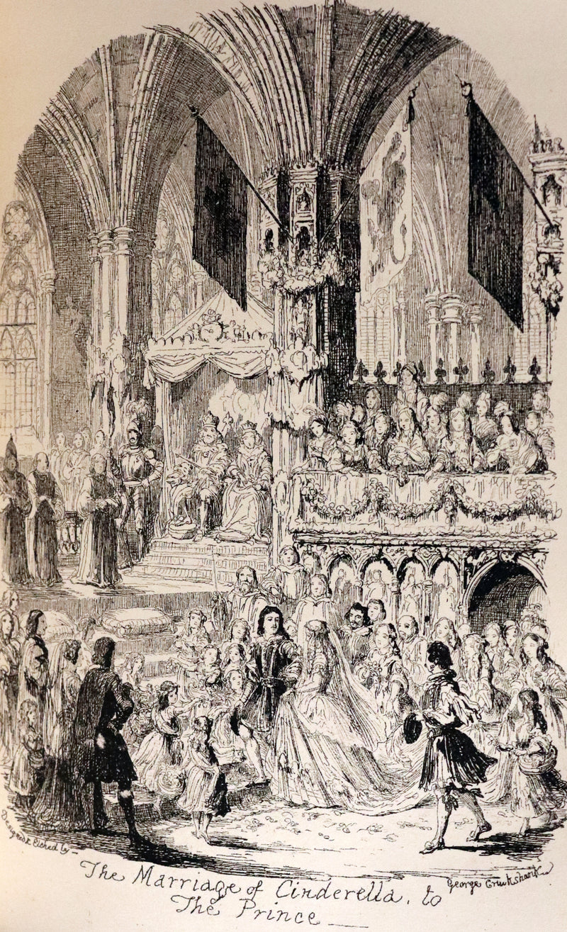 1865 Rare First Edition - GEORGE CRUIKSHANK'S FAIRY LIBRARY. Illustrated.