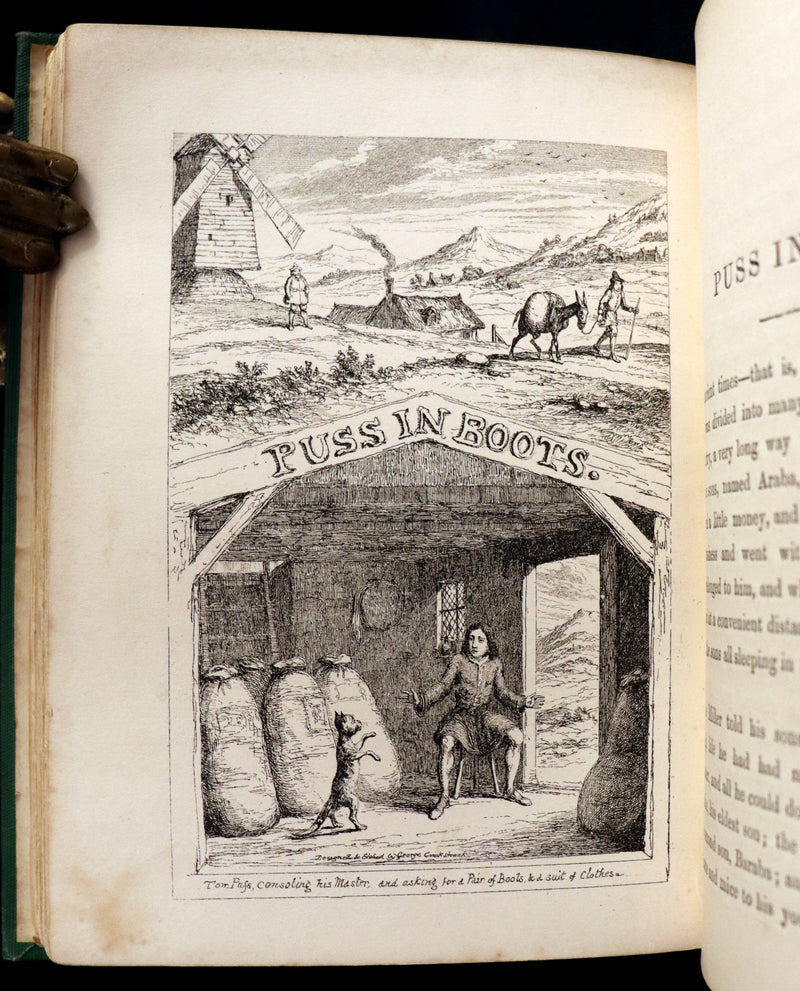 1865 Rare First Edition - GEORGE CRUIKSHANK'S FAIRY LIBRARY. Illustrated.