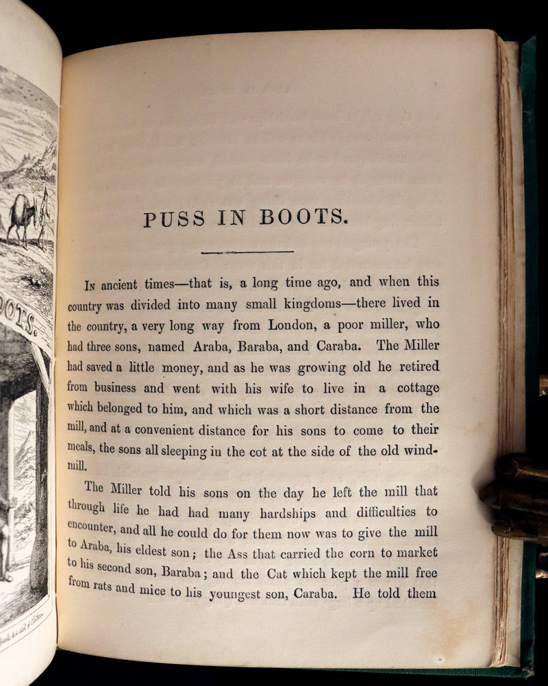 1865 Rare First Edition - GEORGE CRUIKSHANK'S FAIRY LIBRARY. Illustrated.