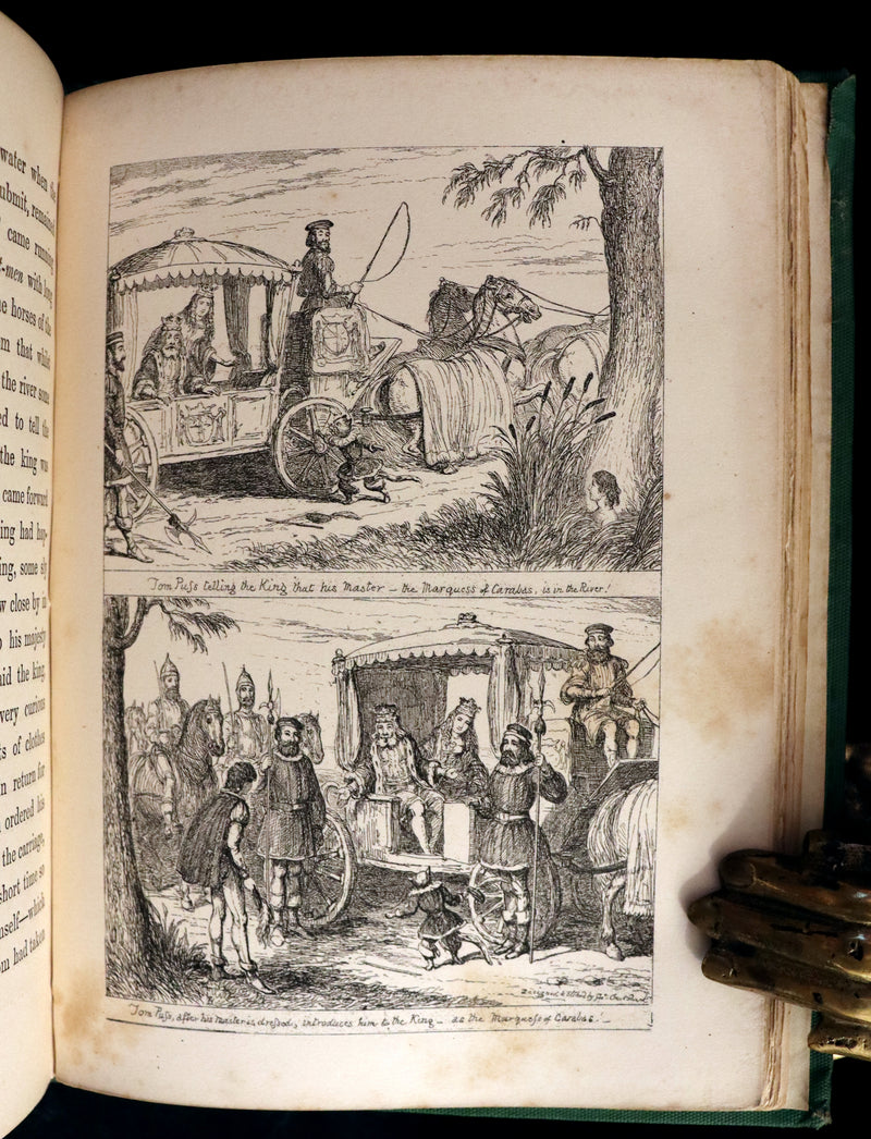 1865 Rare First Edition - GEORGE CRUIKSHANK'S FAIRY LIBRARY. Illustrated.