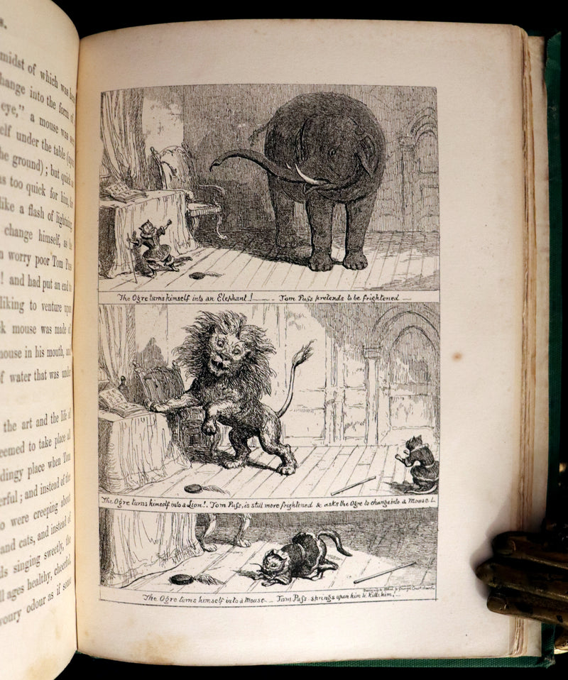 1865 Rare First Edition - GEORGE CRUIKSHANK'S FAIRY LIBRARY. Illustrated.