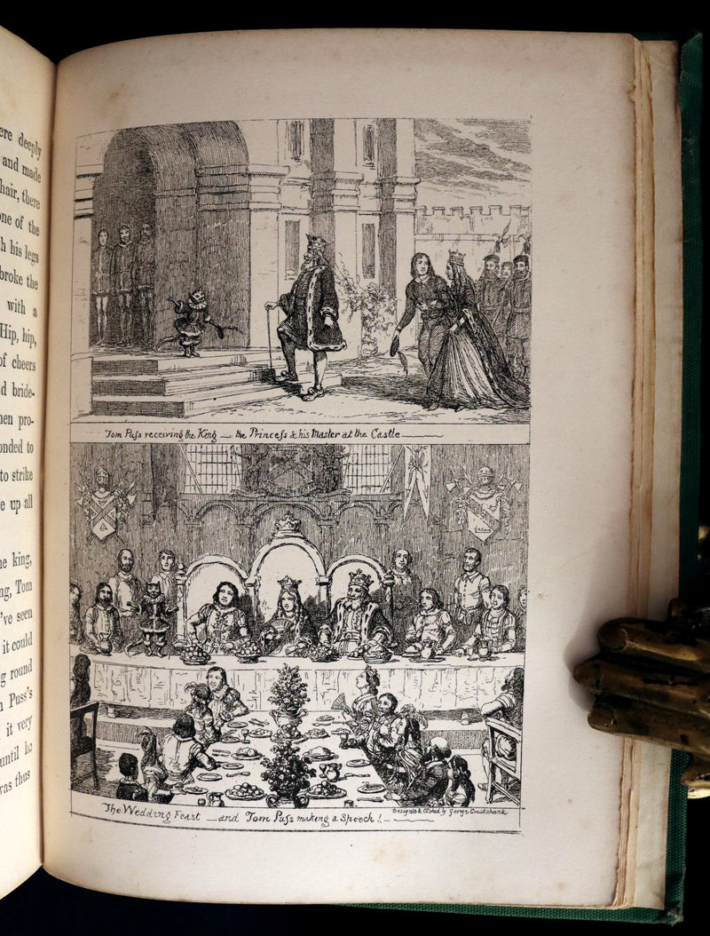 1865 Rare First Edition - GEORGE CRUIKSHANK'S FAIRY LIBRARY. Illustrated.