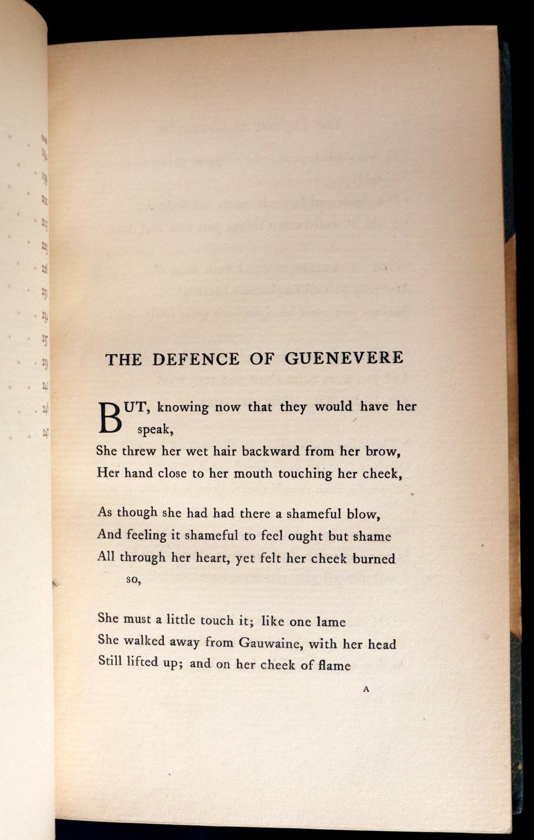 Pre Raphaelite Poems 1896 Pre-Raphaelite Poetry - The DEFENCE Of GUENEVERE and Other Poems ...
