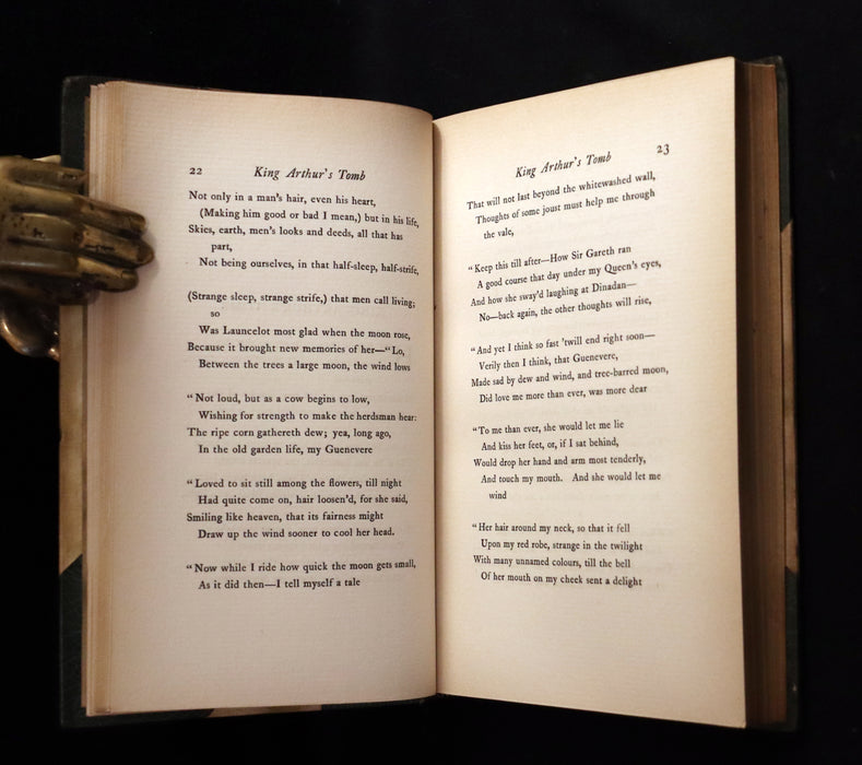 1896 Pre-Raphaelite Poetry - The DEFENCE Of GUENEVERE and Other Poems by William Morris.