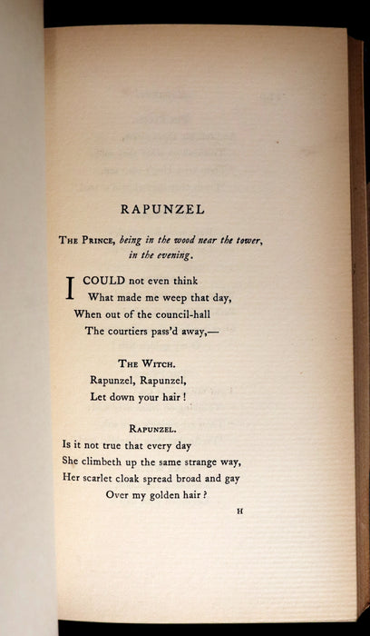 1896 Pre-Raphaelite Poetry - The DEFENCE Of GUENEVERE and Other Poems by William Morris.