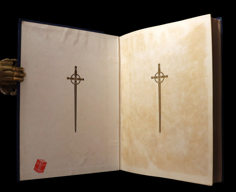 1911 First Edition Illustrated by Pre-Raphaelite Eleanor Fortescue Brickdale - Legend of King Arthur - Idylls of the King. Presentation copy.