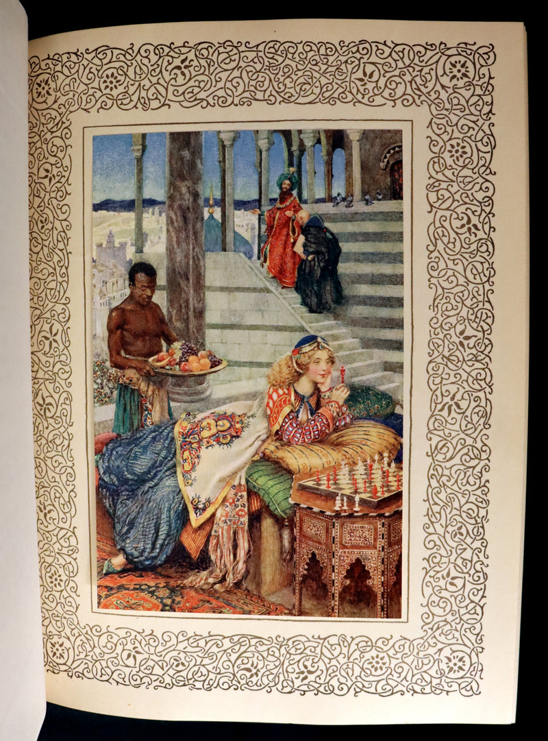 1911 First Edition Illustrated by Pre-Raphaelite Eleanor Fortescue Brickdale - Legend of King Arthur - Idylls of the King. Presentation copy.