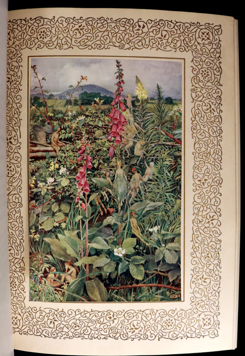 1911 First Edition Illustrated by Pre-Raphaelite Eleanor Fortescue Brickdale - Legend of King Arthur - Idylls of the King. Presentation copy.