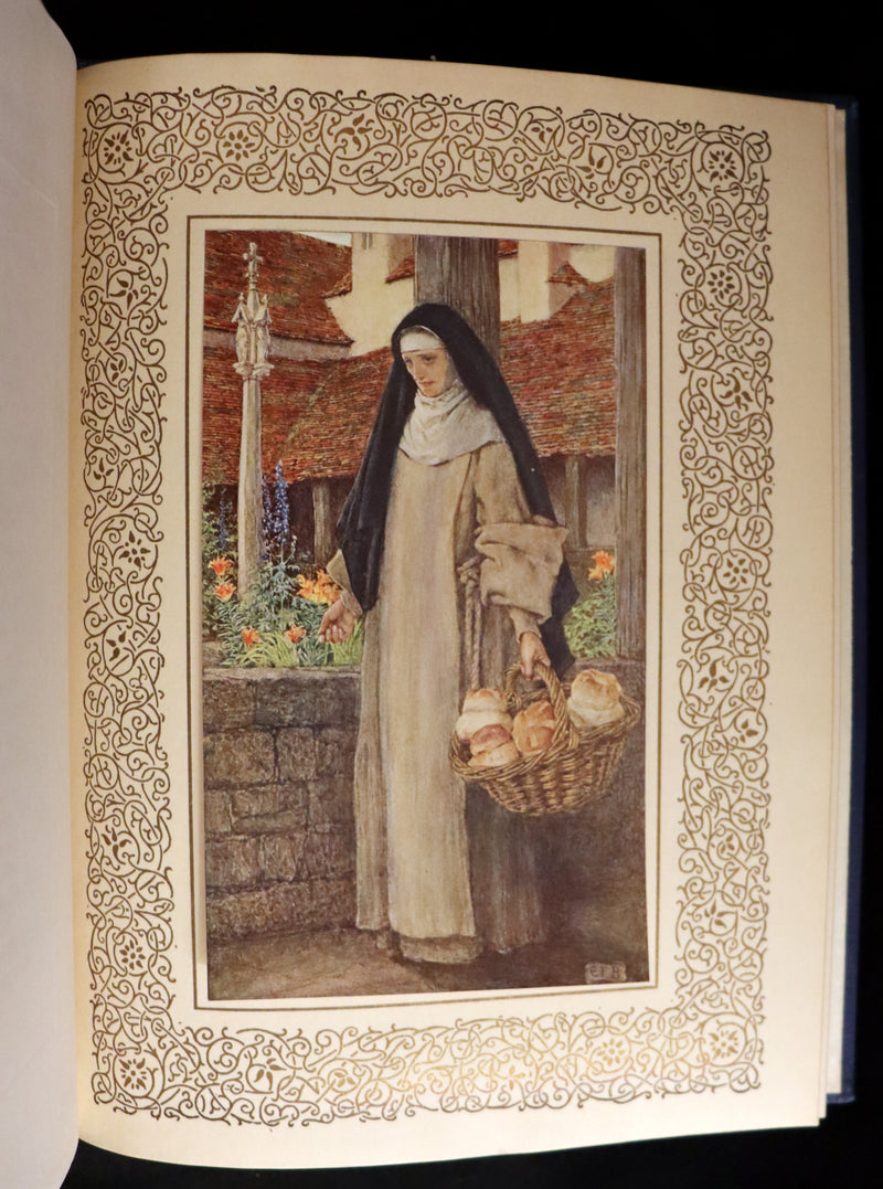 1911 First Edition Illustrated by Pre-Raphaelite Eleanor Fortescue Brickdale - Legend of King Arthur - Idylls of the King. Presentation copy.