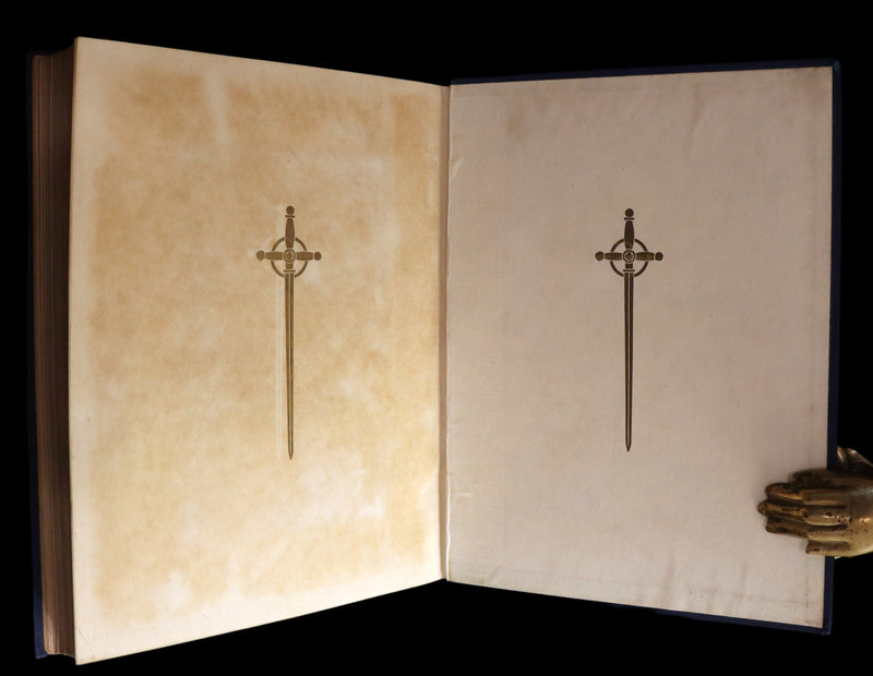 1911 First Edition Illustrated by Pre-Raphaelite Eleanor Fortescue Brickdale - Legend of King Arthur - Idylls of the King. Presentation copy.