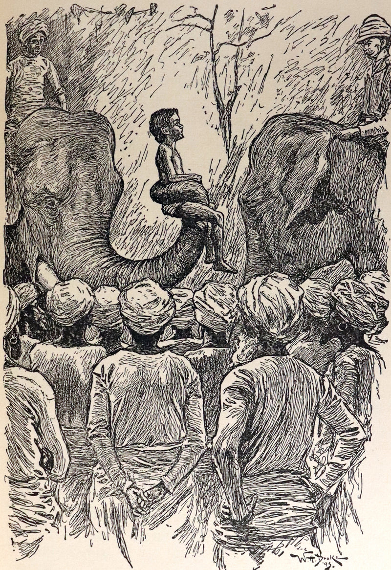 1959 Two books in a beautiful Bayntun binding - The Jungle Book & The Second Jungle Book by Rudyard Kipling. Illustrated.