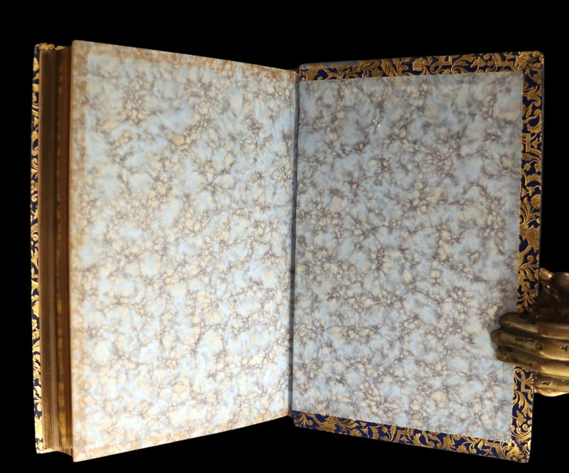 1959 Two books in a beautiful Bayntun binding - The Jungle Book & The Second Jungle Book by Rudyard Kipling. Illustrated.
