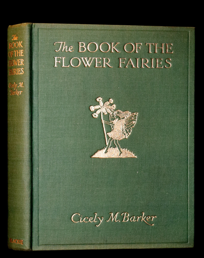 1950 Rare Book  - Cicely Mary Barker - THE BOOK OF THE FLOWER FAIRIES. Illustrated.