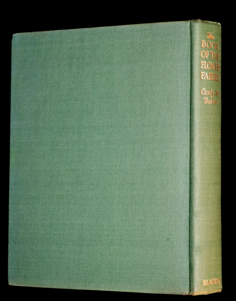 1950 Rare Book  - Cicely Mary Barker - THE BOOK OF THE FLOWER FAIRIES. Illustrated.