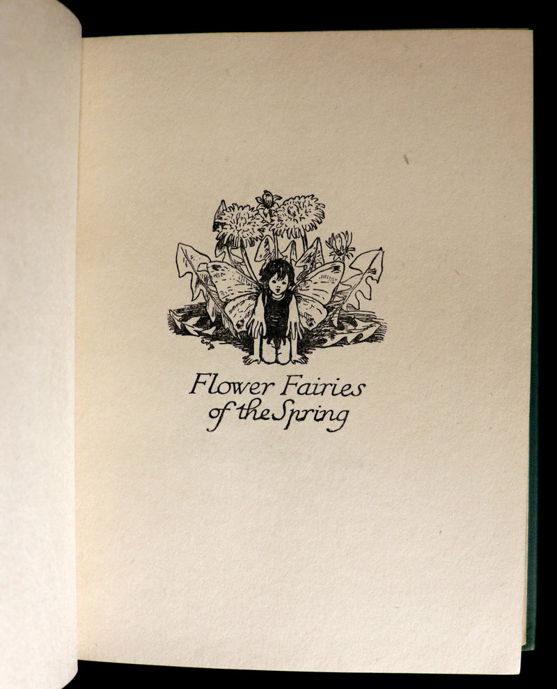 1950 Rare Book  - Cicely Mary Barker - THE BOOK OF THE FLOWER FAIRIES. Illustrated.