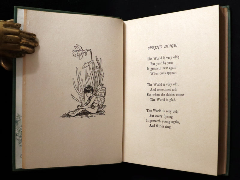 1950 Rare Book  - Cicely Mary Barker - THE BOOK OF THE FLOWER FAIRIES. Illustrated.