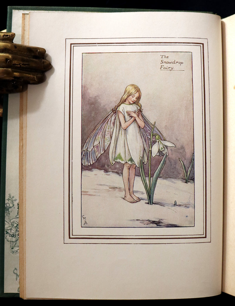 1950 Rare Book  - Cicely Mary Barker - THE BOOK OF THE FLOWER FAIRIES. Illustrated.