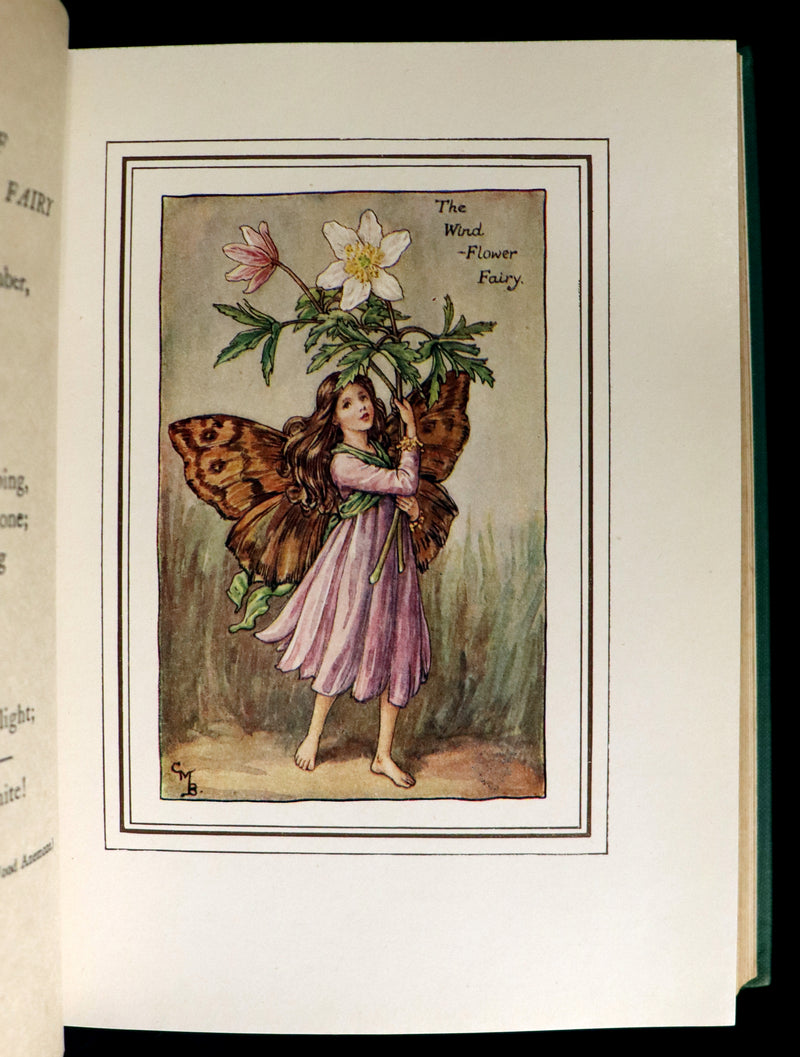 1950 Rare Book  - Cicely Mary Barker - THE BOOK OF THE FLOWER FAIRIES. Illustrated.