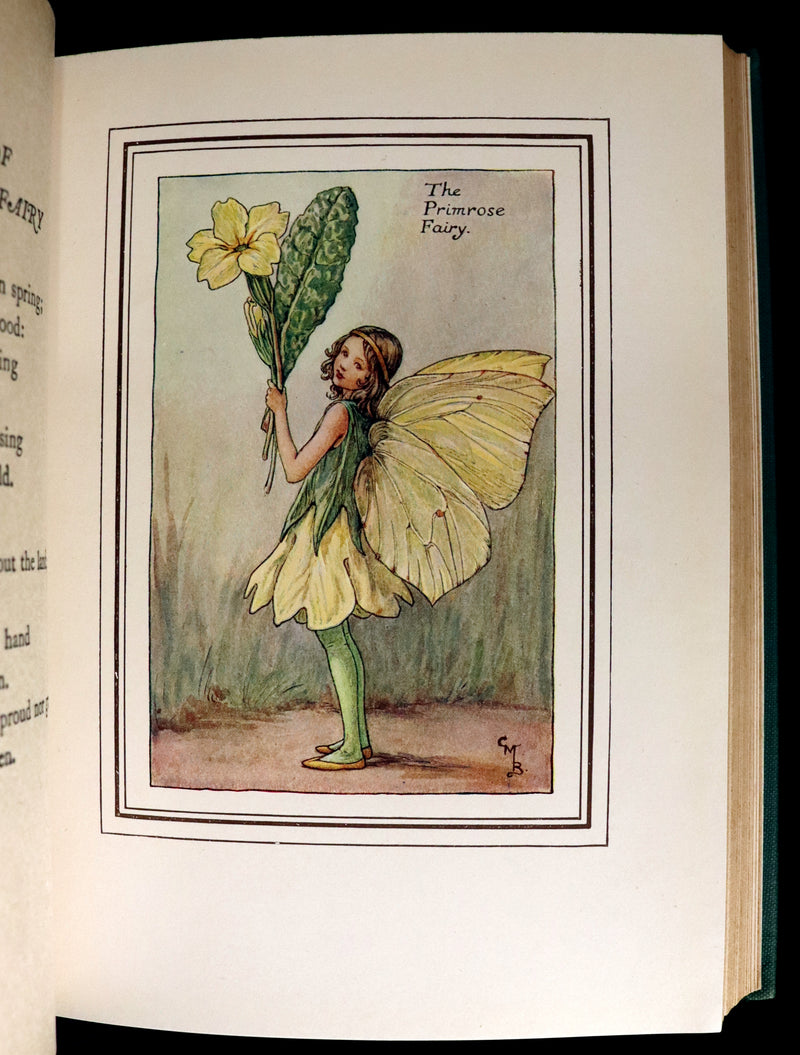 1950 Rare Book  - Cicely Mary Barker - THE BOOK OF THE FLOWER FAIRIES. Illustrated.