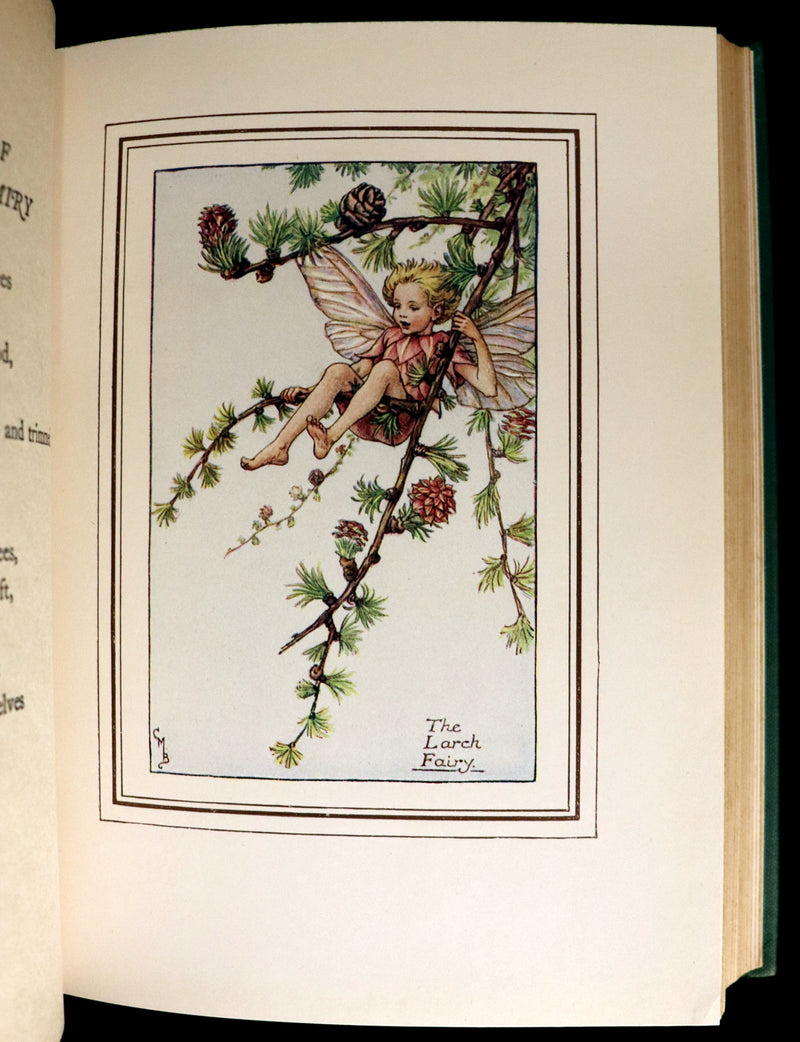 1950 Rare Book  - Cicely Mary Barker - THE BOOK OF THE FLOWER FAIRIES. Illustrated.