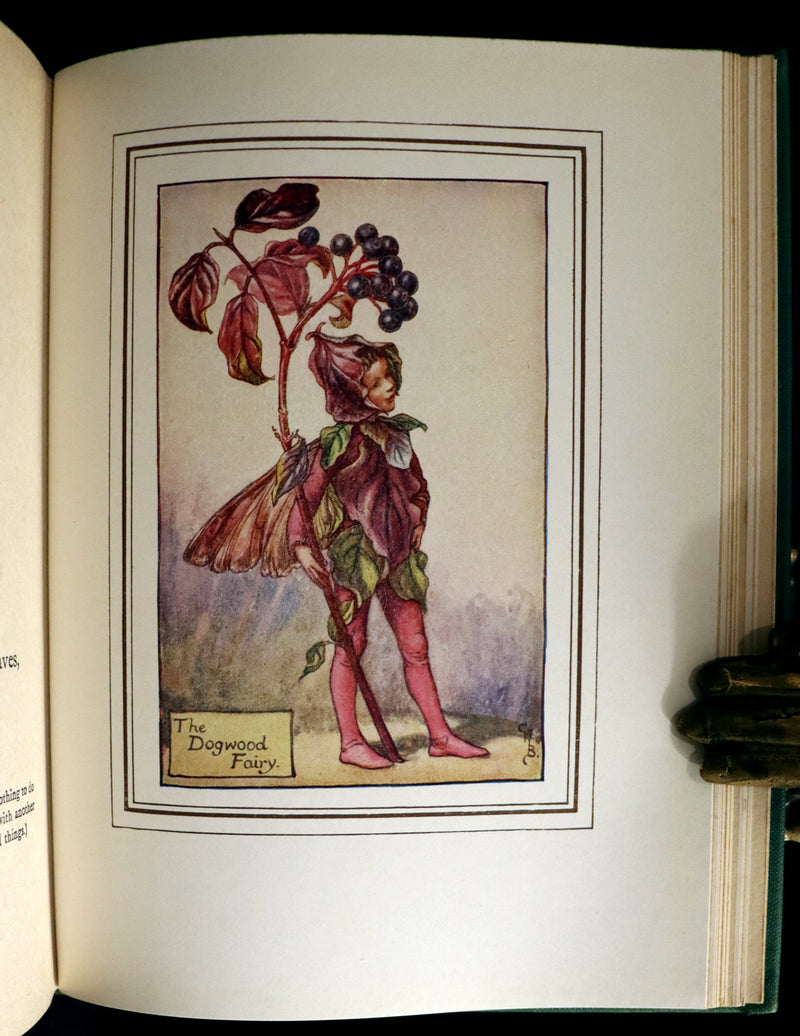 1950 Rare Book  - Cicely Mary Barker - THE BOOK OF THE FLOWER FAIRIES. Illustrated.