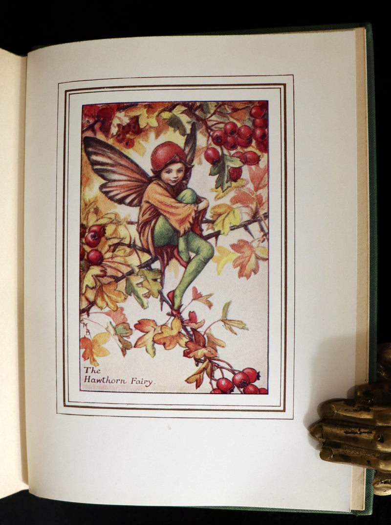 1950 Rare Book  - Cicely Mary Barker - THE BOOK OF THE FLOWER FAIRIES. Illustrated.