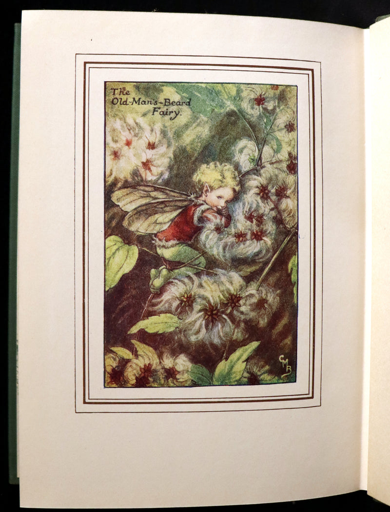 1950 Rare Book  - Cicely Mary Barker - THE BOOK OF THE FLOWER FAIRIES. Illustrated.