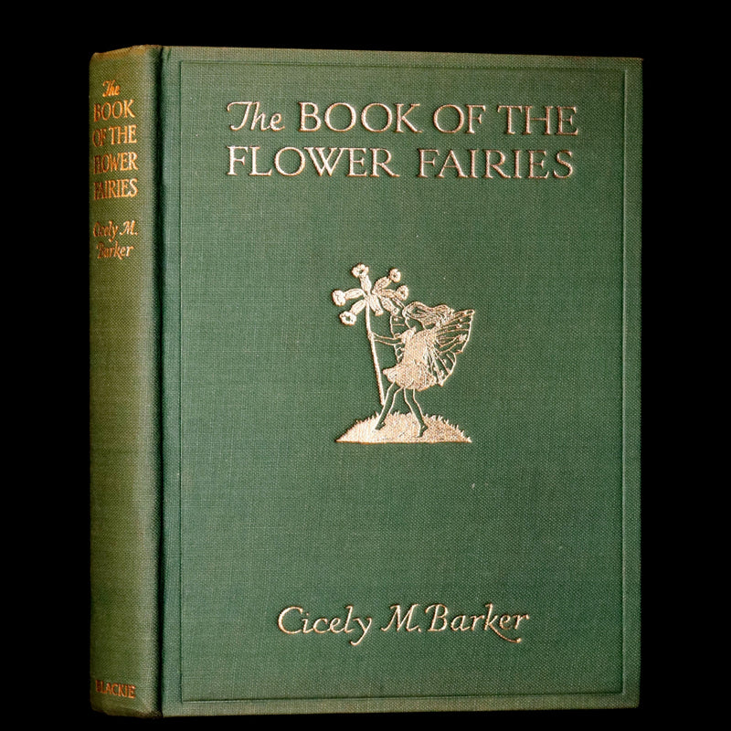 1950 Rare Book  - Cicely Mary Barker - THE BOOK OF THE FLOWER FAIRIES. Illustrated.