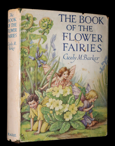 1950 Rare Book  - Cicely Mary Barker - THE BOOK OF THE FLOWER FAIRIES. Illustrated.