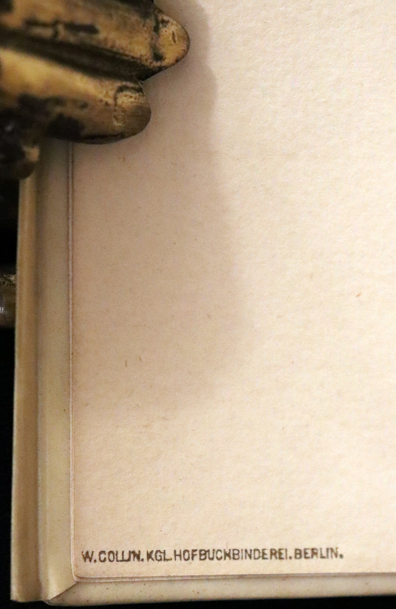 1899 Rare Italian Vellum Book - LA VITA NUOVA di DANTE ALLIGHIERI - The New Life.