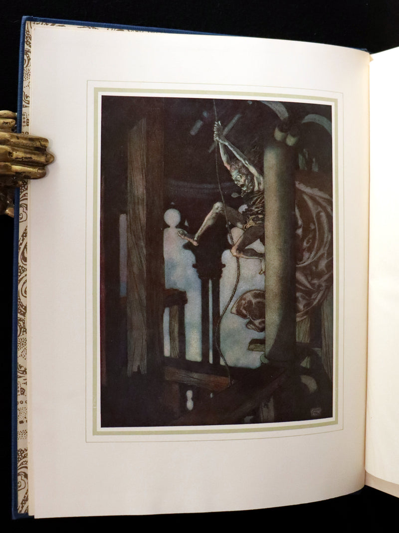 1910 First US Edition - The Poetical Works of Edgar Allan Poe Illustrated By Edmund Dulac.