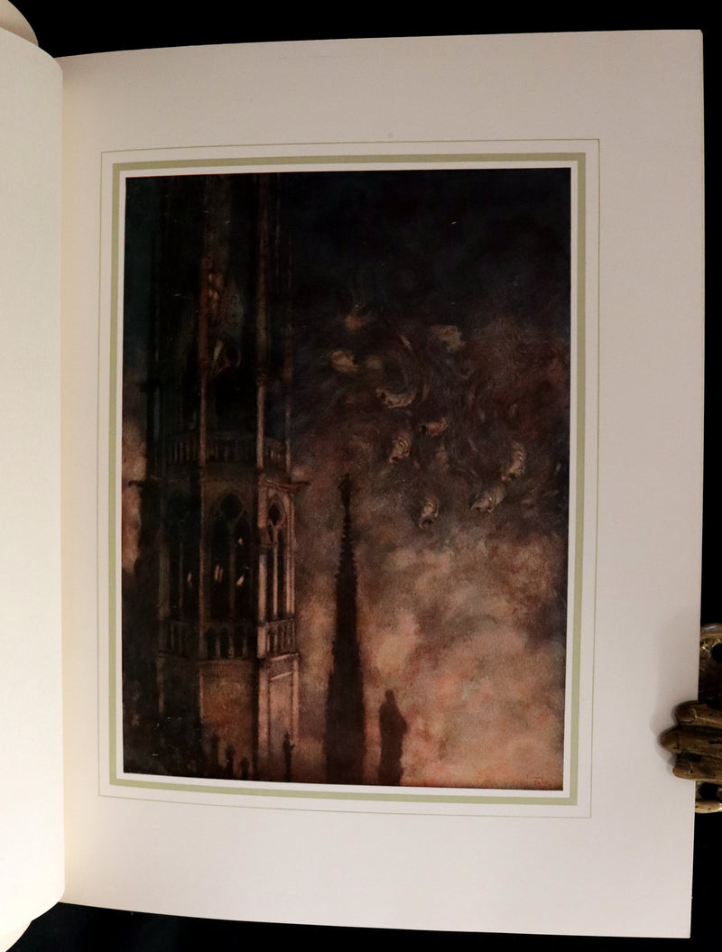 1910 First US Edition - The Poetical Works of Edgar Allan Poe Illustrated By Edmund Dulac.