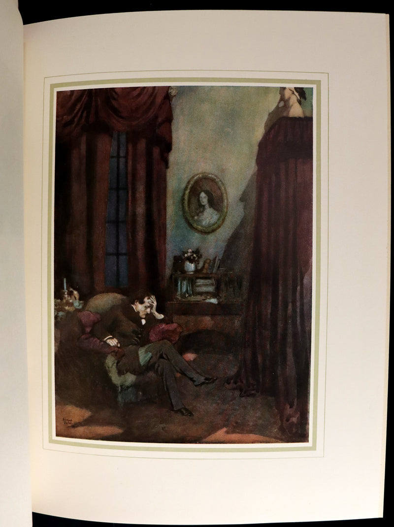 1910 First US Edition - The Poetical Works of Edgar Allan Poe Illustrated By Edmund Dulac.