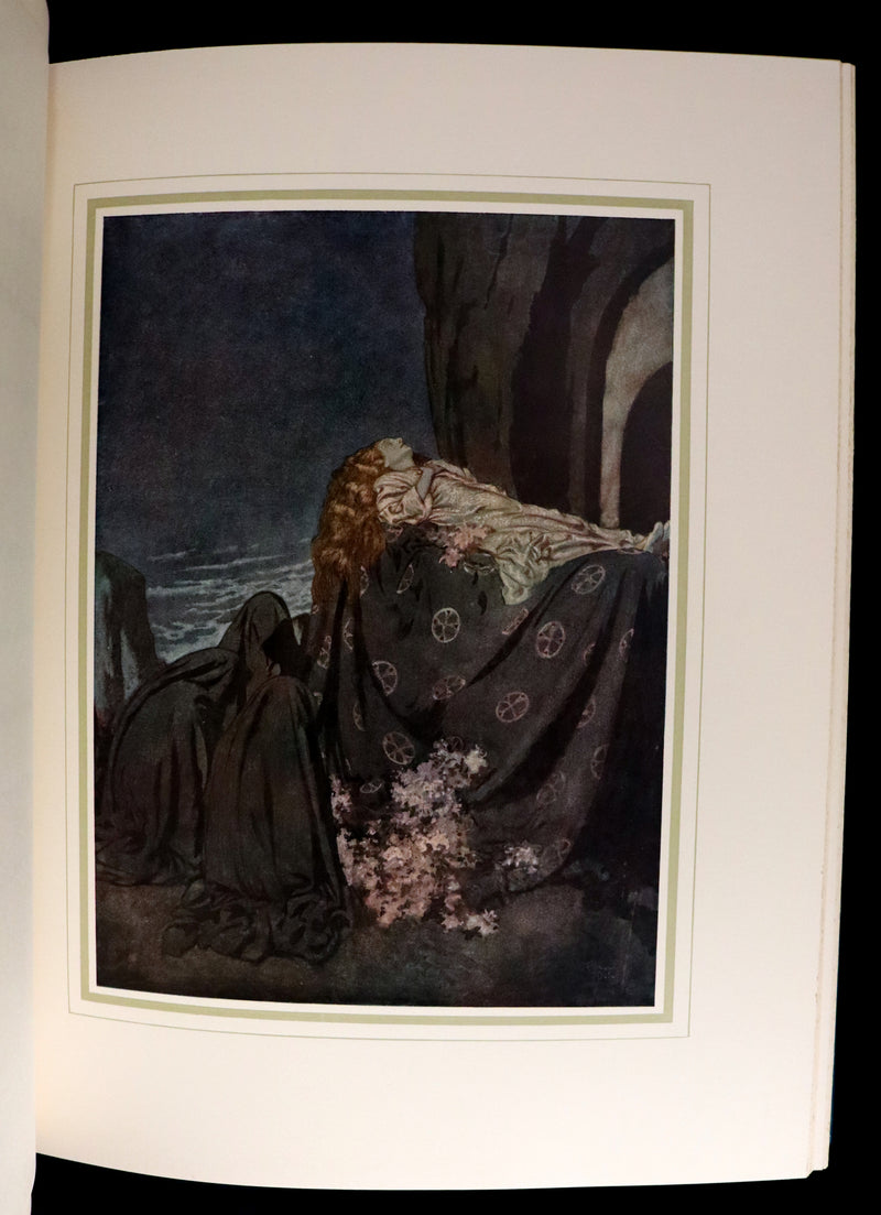 1910 First US Edition - The Poetical Works of Edgar Allan Poe Illustrated By Edmund Dulac.