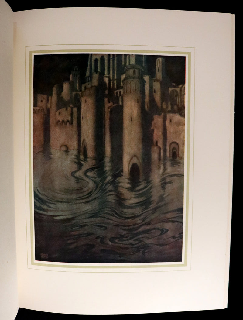 1910 First US Edition - The Poetical Works of Edgar Allan Poe Illustrated By Edmund Dulac.