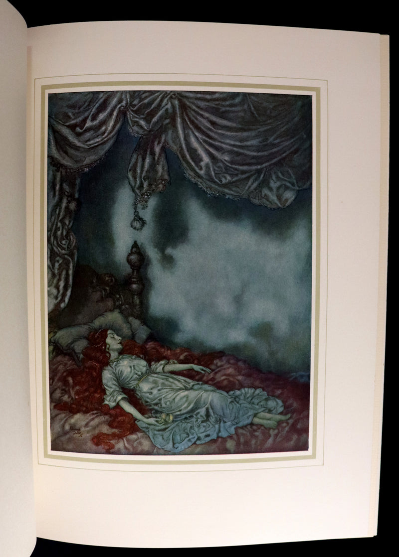 1910 First US Edition - The Poetical Works of Edgar Allan Poe Illustrated By Edmund Dulac.