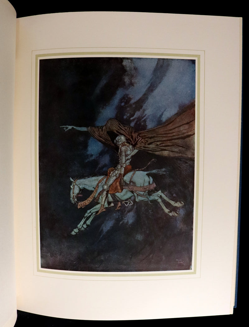 1910 First US Edition - The Poetical Works of Edgar Allan Poe Illustrated By Edmund Dulac.