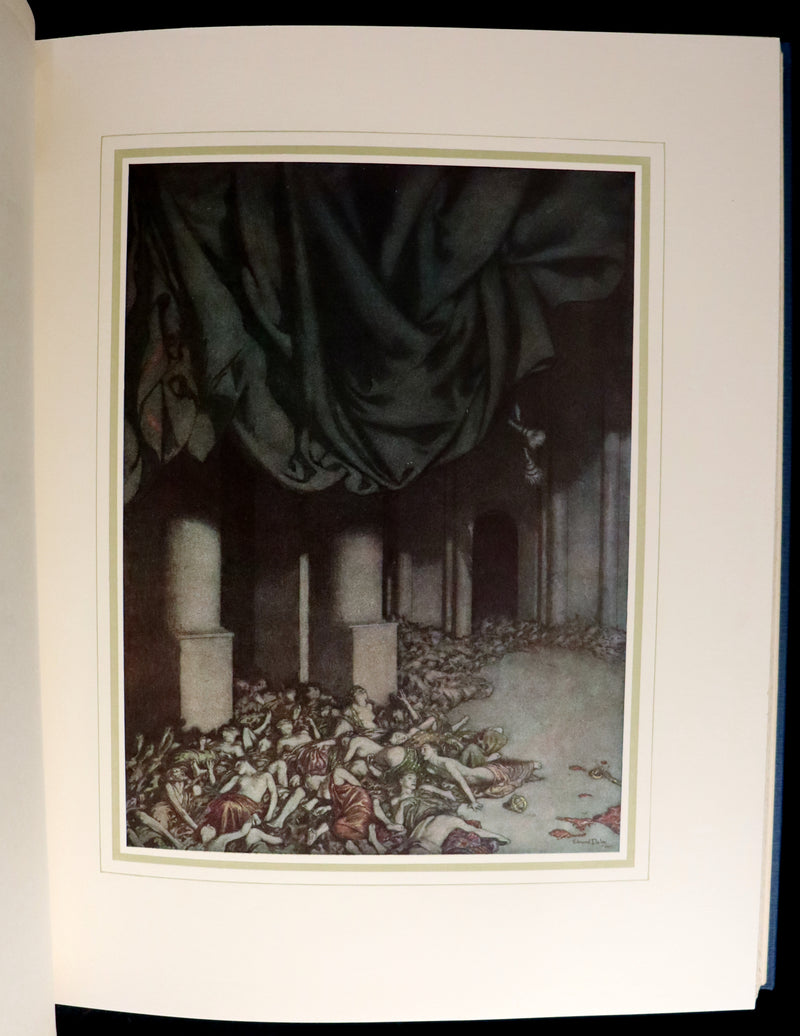 1910 First US Edition - The Poetical Works of Edgar Allan Poe Illustrated By Edmund Dulac.