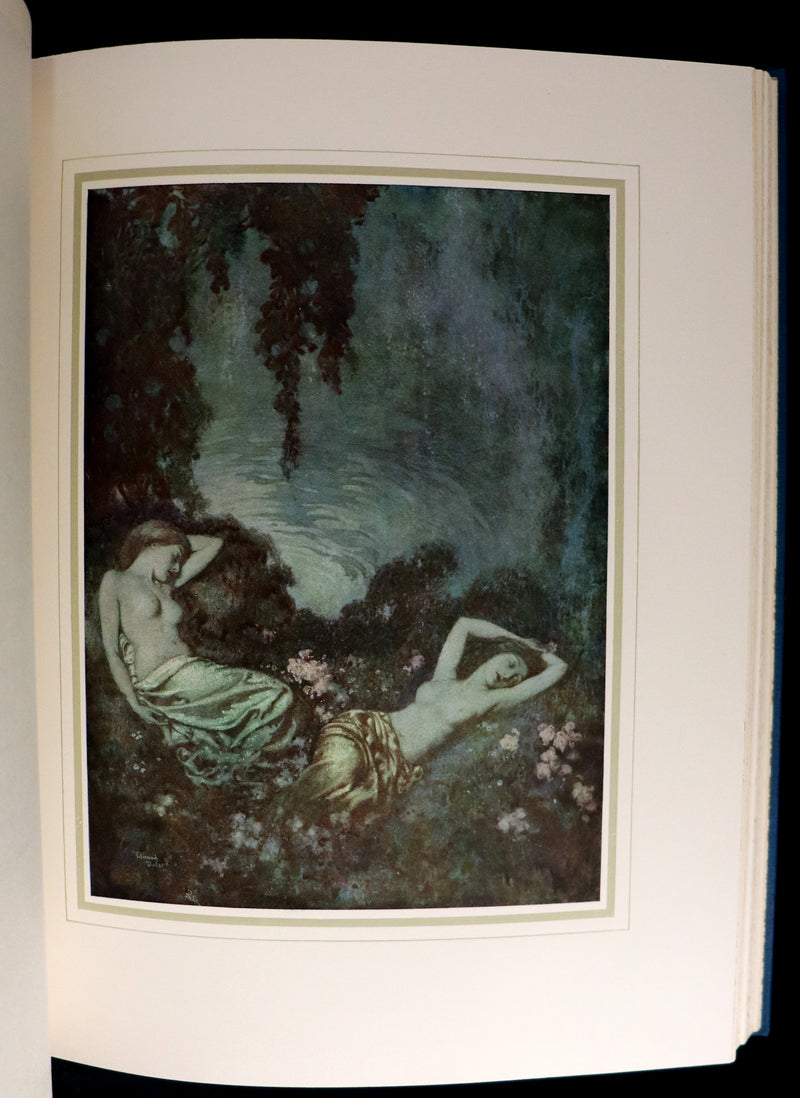 1910 First US Edition - The Poetical Works of Edgar Allan Poe Illustrated By Edmund Dulac.