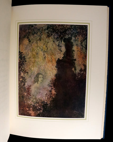 1910 First US Edition - The Poetical Works of Edgar Allan Poe Illustrated By Edmund Dulac.