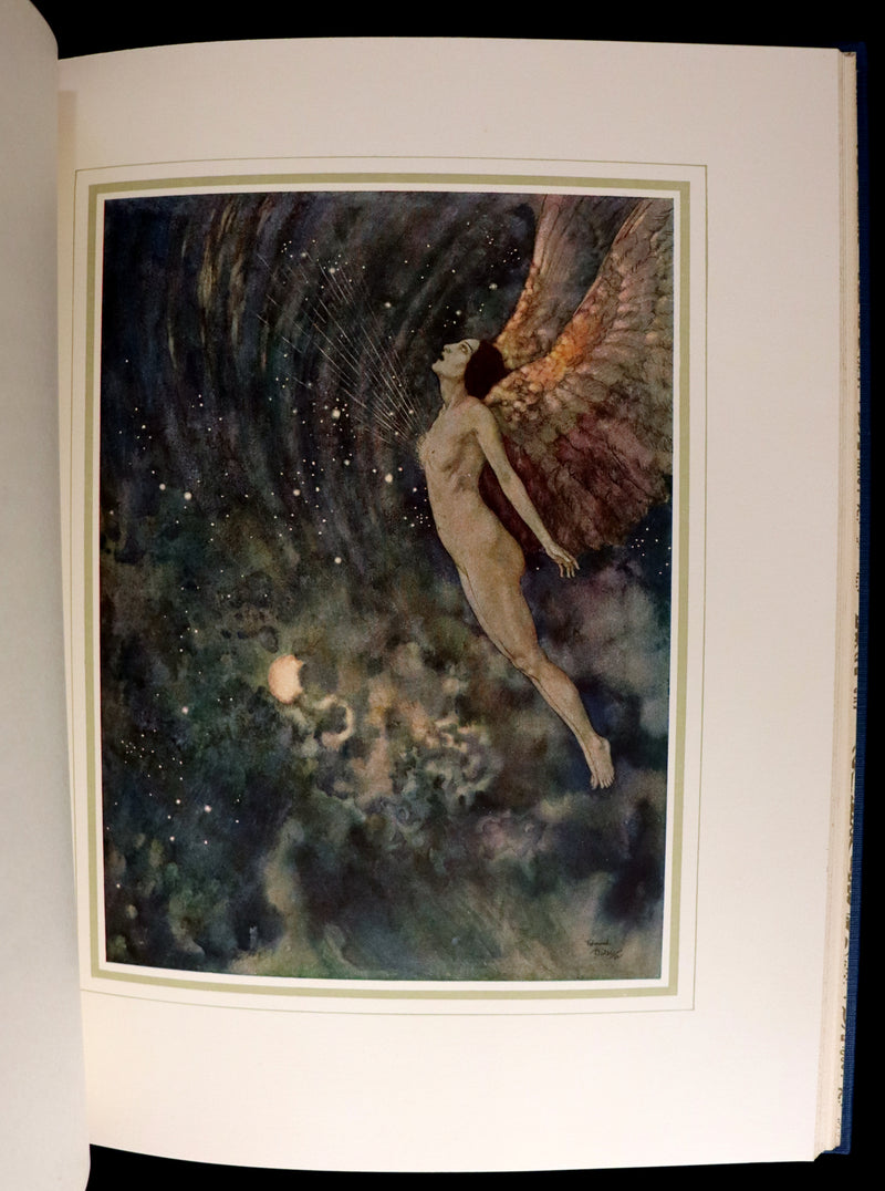 1910 First US Edition - The Poetical Works of Edgar Allan Poe Illustrated By Edmund Dulac.