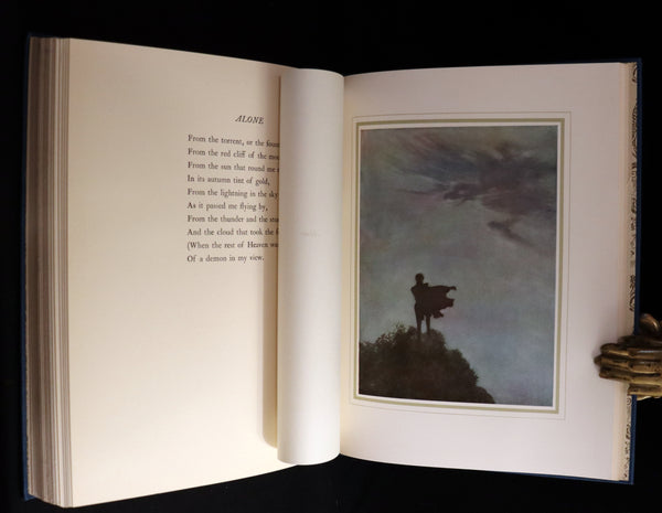 1910 First US Edition - The Poetical Works of Edgar Allan Poe Illustrated By Edmund Dulac.