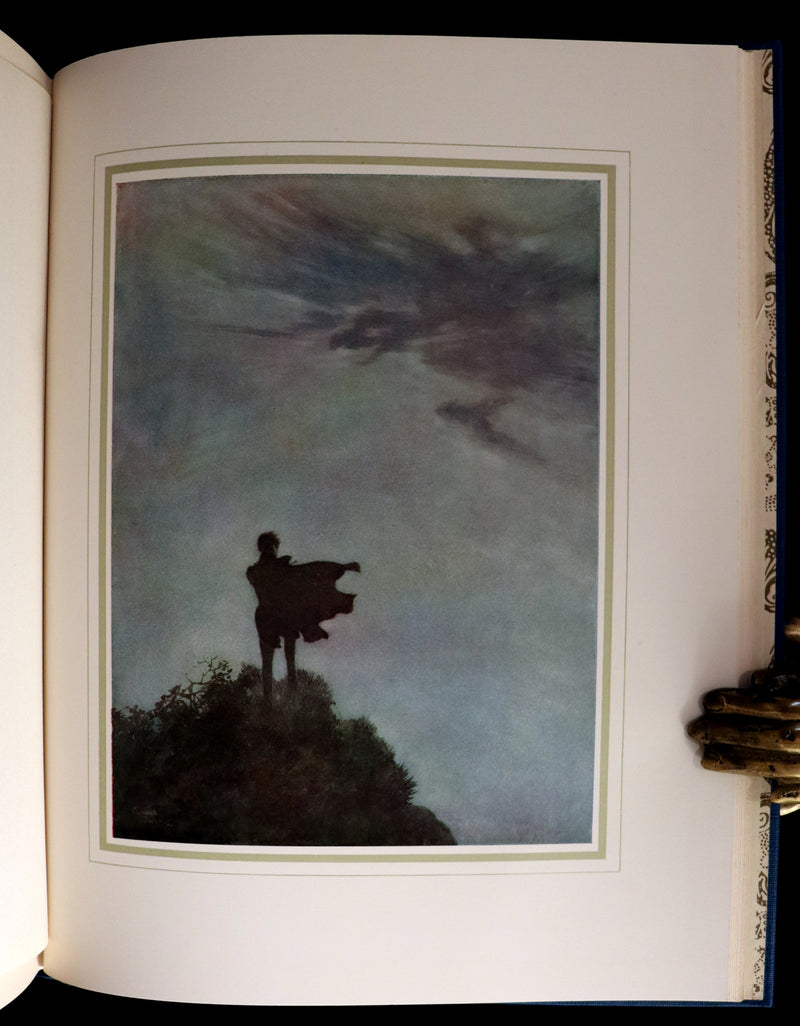 1910 First US Edition - The Poetical Works of Edgar Allan Poe Illustrated By Edmund Dulac.