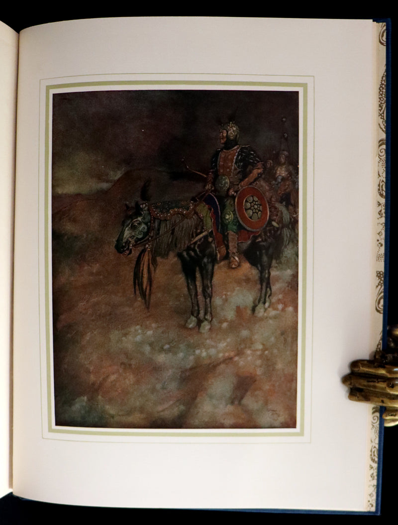 1910 First US Edition - The Poetical Works of Edgar Allan Poe Illustrated By Edmund Dulac.